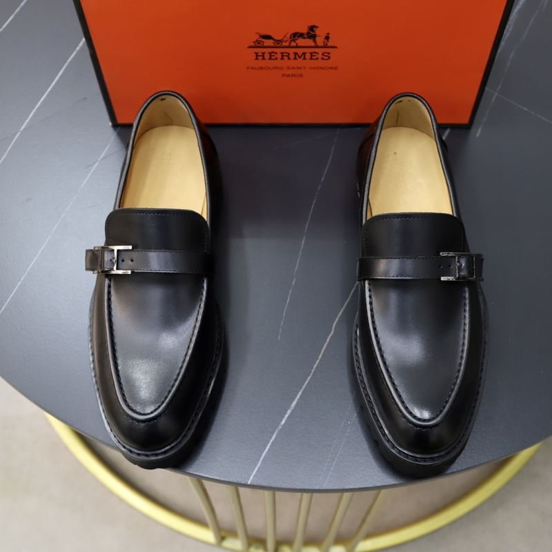 H**mes leather shoes